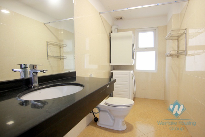 Lake view 3 bedroom apartment for rent in Tay Ho